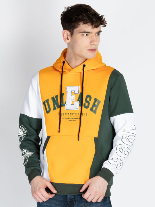 Mens Mix & Match Hooded Sweatshirt