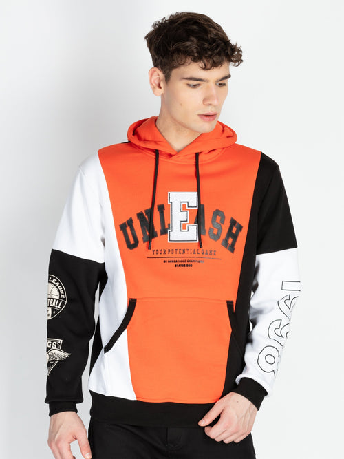 Mens Mix & Match Hooded Sweatshirt