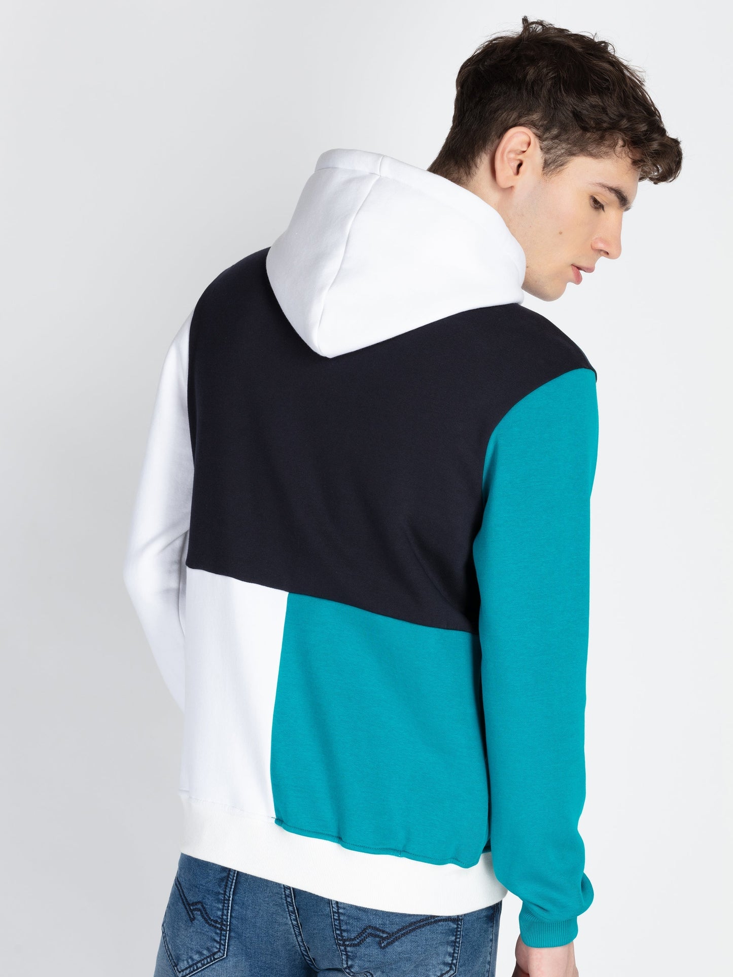 Mens Mix & Match Hooded Sweatshirt