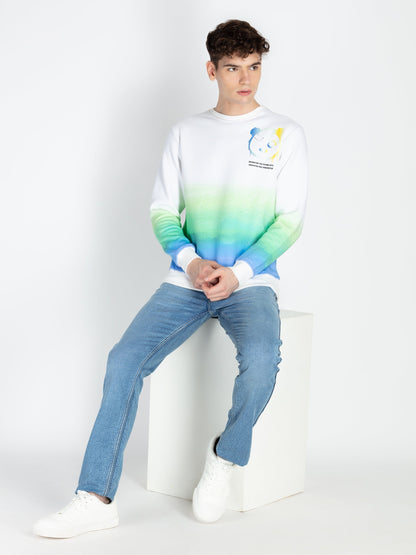 Mens All Over Printed Sweatshirt