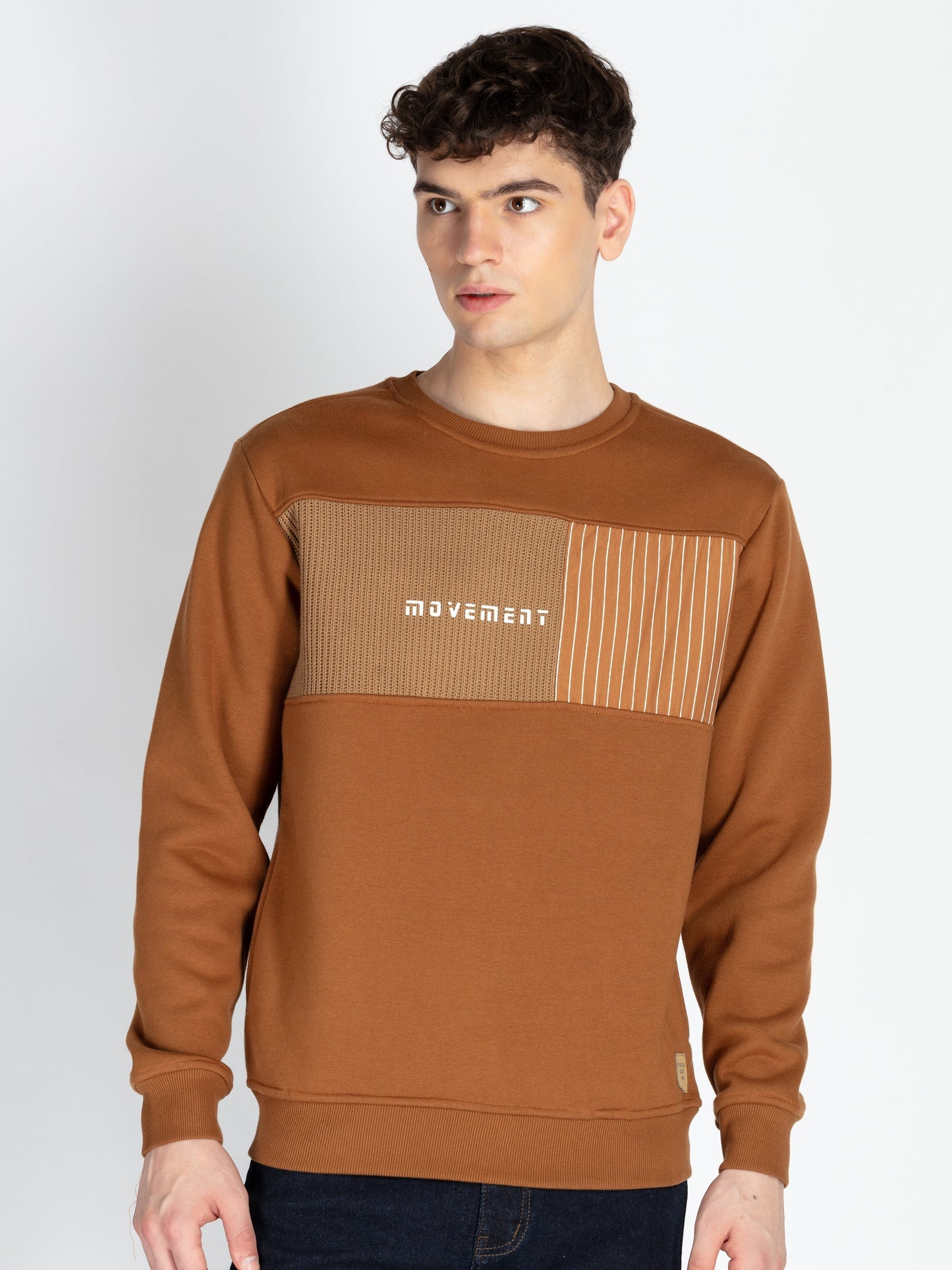 Mens Mix & Match Round Neck Sweatshirt