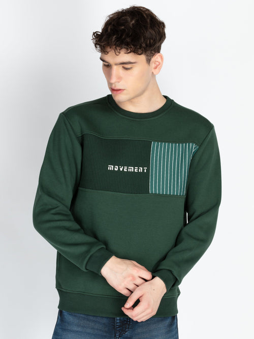 Mens Mix & Match Round Neck Sweatshirt