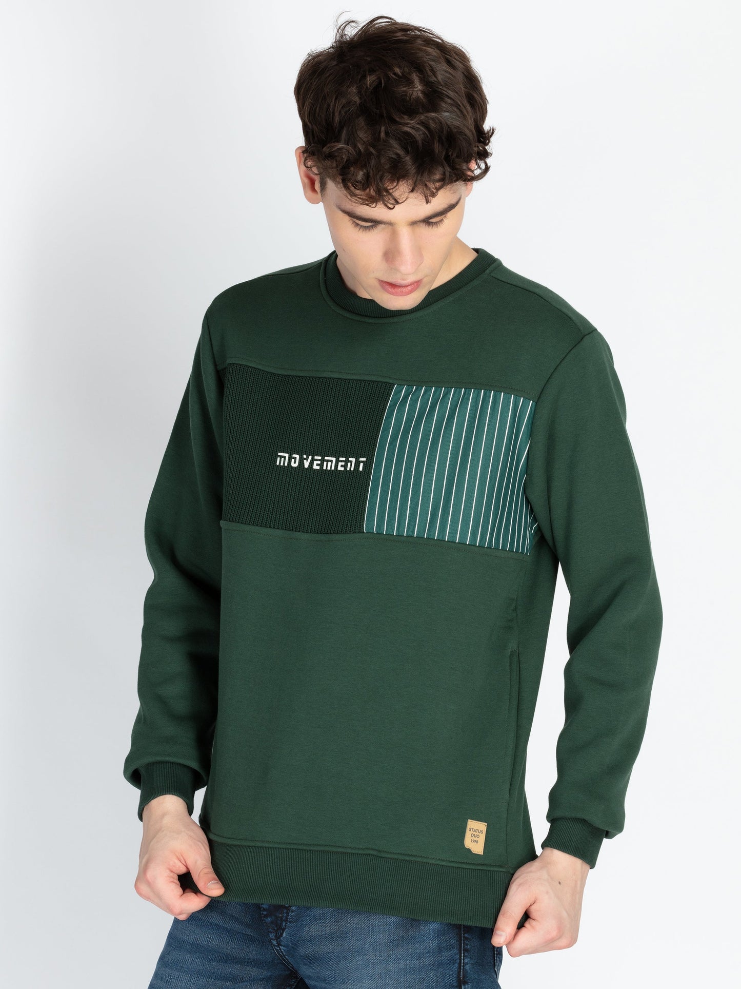 Mens Mix & Match Round Neck Sweatshirt