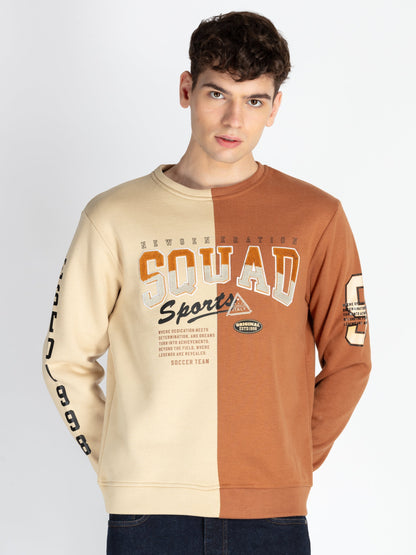 Mens Mix & Match Round Neck Sweatshirt