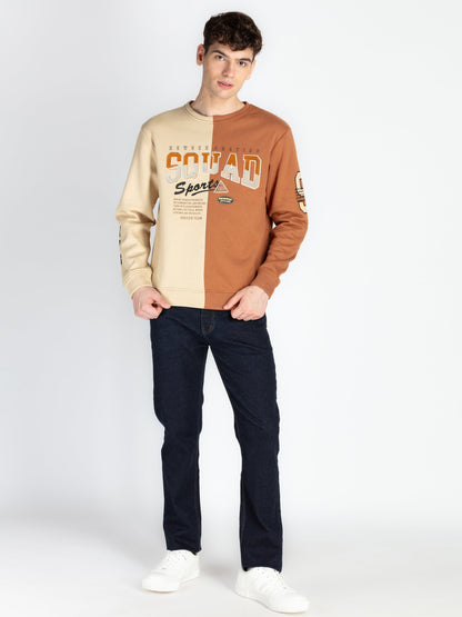 Mens Mix & Match Round Neck Sweatshirt