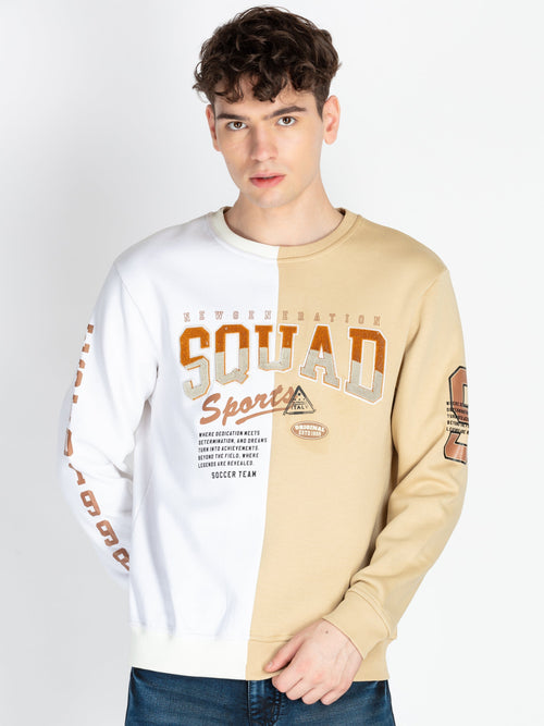 Mens Mix & Match Round Neck Sweatshirt